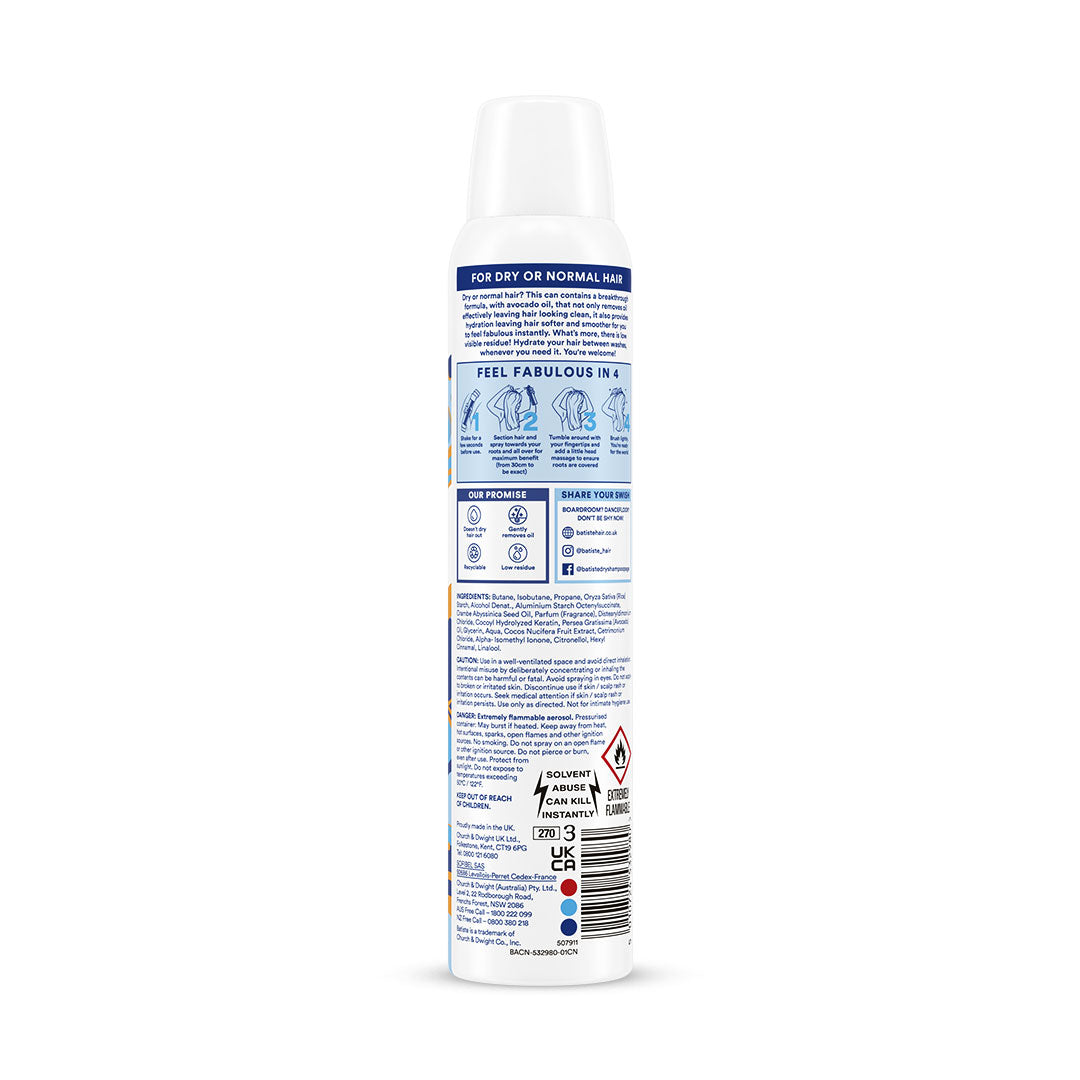Batiste Dry Shampoo - Hydrate (200ml)
